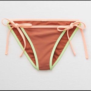 NWT Aerie Cheeky String Bikini Bottoms size M